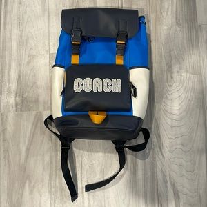 Brand Coach backpack. Used for work a few times.
